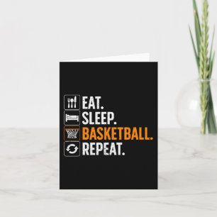 Fun Basketball For Men Women Team Sport Basketball Card