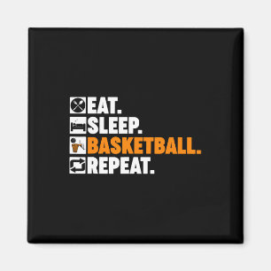 Fun Basketball for Men Women Team Sport Basketball Magnet
