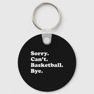 Fun Basketball Gift for Men Women Boys or Girls  Key Ring