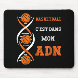 Fun Basketball Its In My Dna Basketball Mouse Pad