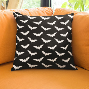Fun Bat Pattern for Halloween Cushion