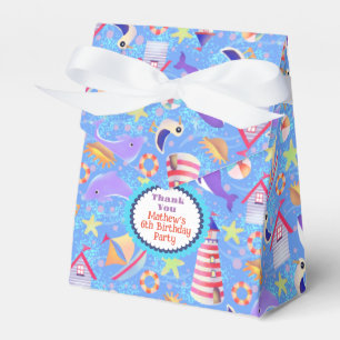 Fun Beach Blue Favour Box