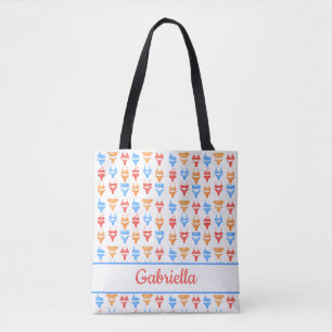 Fun Beach or Pool Party Personalised Bachelorette Tote Bag