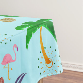 Fun Beachy Summertime Tablecloth