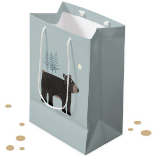 Fun Bear Woodland Medium Gift Bag