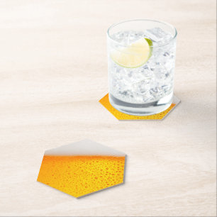 Fun Beer Brewery drinking happy hour Party Paper Coaster