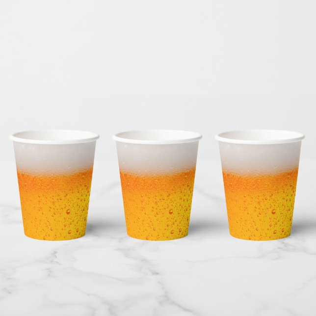  Fun Beer Brewery drinking happy hour Party Paper Cups (Multi)