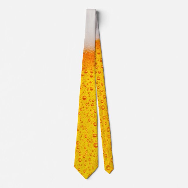  Fun Beer Brewery drinking happy hour Party Tie (Front)