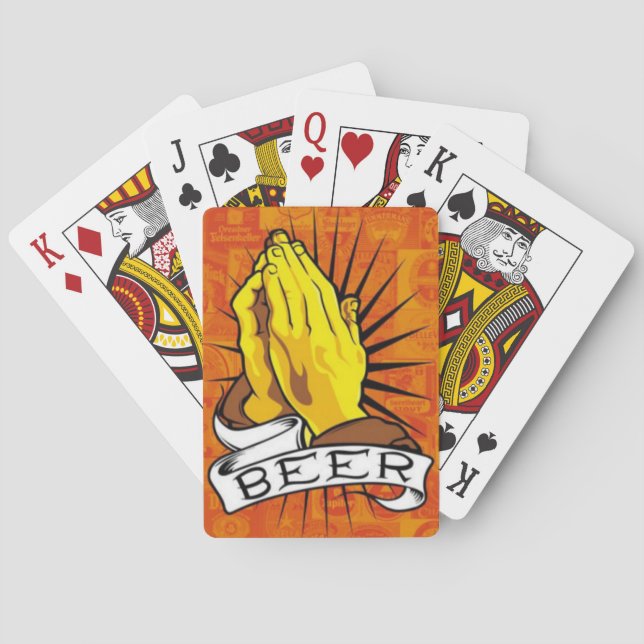 Fun Beer Playing Cards! Cards (Back)