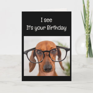 Fun Best Doggone Birthday Ever Dog Animal Humour Card