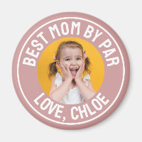 Fun Best Mum By Par Photo Dusty Rose Pink