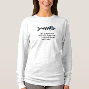 Fun "Best Tasting Fish'" Long-sleeved T-Shirt
