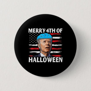 Fun Biden Dazed Merry th July Happy Halloween Bide 6 Cm Round Badge