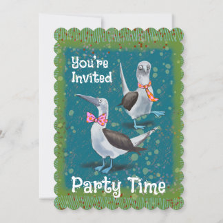 Fun Birthday Backyard Barbecue Party Invitation