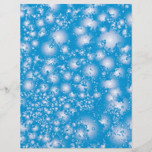 Fun BLUE Abstract Ink Super Splash pattern