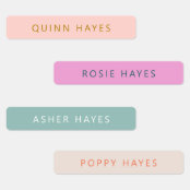 Fun Boho Colours Name