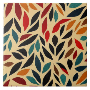 Fun Boho Style Ceramic Tile