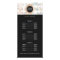 Fun Bokeh and Rose Gold Salon Price List Menu
