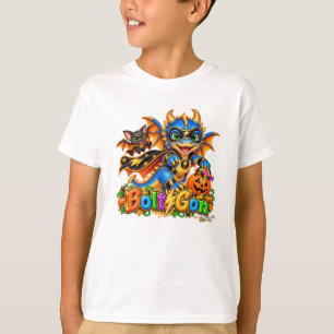 Fun BoltGon Cute Superhero Dragon Halloween T-Shirt