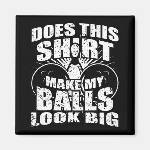 Fun Bowling Ball - Gag Gift Bowling for Men Magnet
