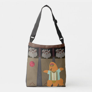 Fun Bowling Monster Crossbody Bag