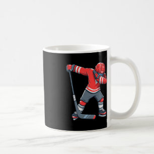 Fun Boy Kid Ice Hockey Dab Apparel Coffee Mug