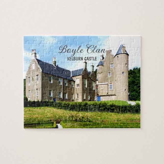 Fun Boyle Scottish Clan's Kelburn Castle Puzzle (Horizontal)