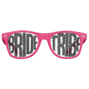 Fun Bride Tribe Bachelorette Party Favours Retro Sunglasses