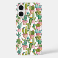 Fun bright cacti