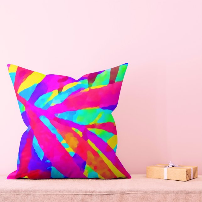 Fun Bright Colourful Modern Cushion (Creator Uploaded)