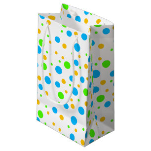 Fun Bright Dots Small Gift Bag