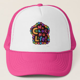 Fun Bright No Colour Life Classic Fun Saying Trucker Hat