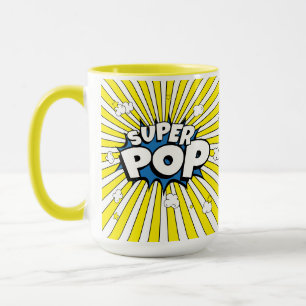 Fun Bright Sunshine SUPER POP! Comic Book Pop Art  Mug