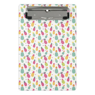 Fun Bright Tropical Pineapple Mini Clipboard