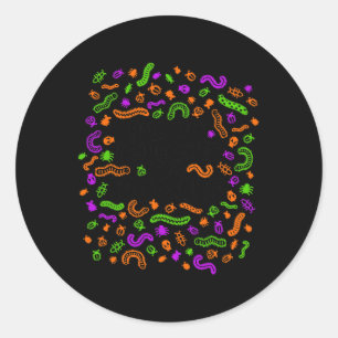 Fun Bugging My Teacher For 100 Days Of School Stud Classic Round Sticker
