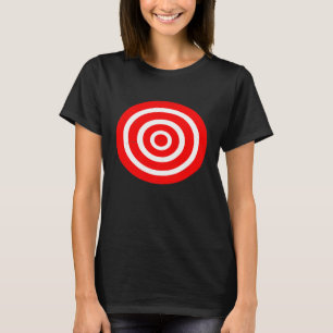 Fun Bullseye Target Bulls Eye Prank Archery Targe T-Shirt