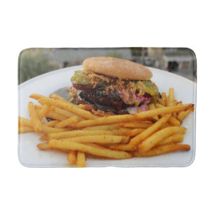 Fun Burger Bath Mat! Mat