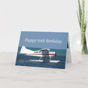 Fun Bush Plane From One Vintage Model 70th Card