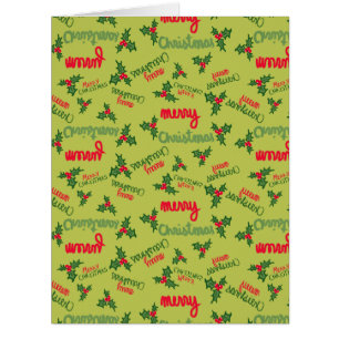 Fun Business   Customer Merry Christmas Card