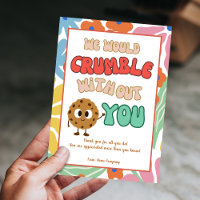 Fun Business Team Employee Staff Thank You Card