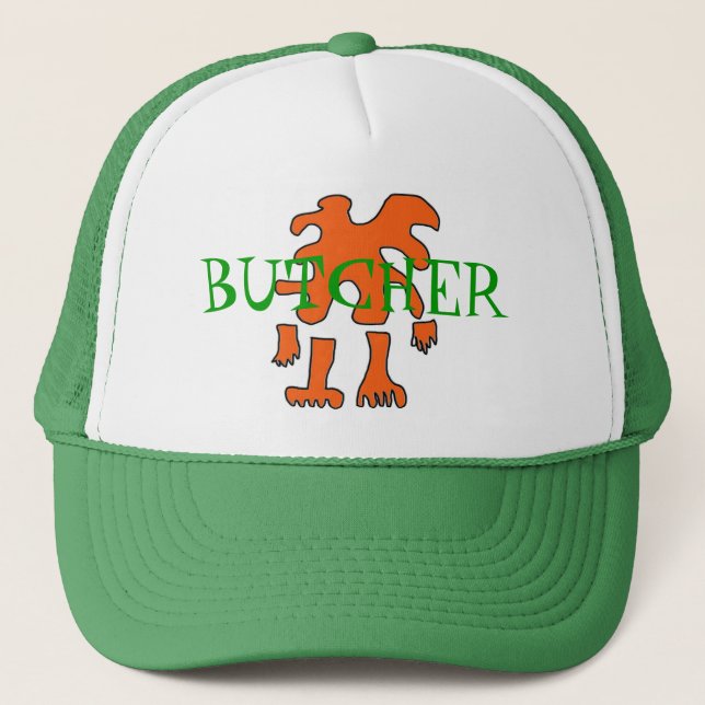 Fun Butcher Hat! Trucker Hat (Front)