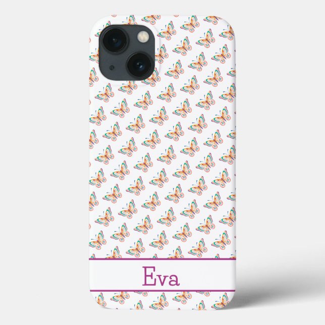Fun Butterfly Case-Mate iPhone Case (Back)