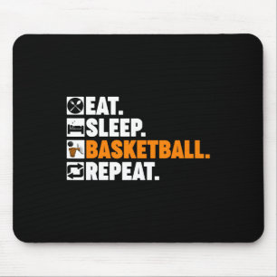 Fun Bysketbyll For Men Women Team Sport Bysketbyll Mouse Pad