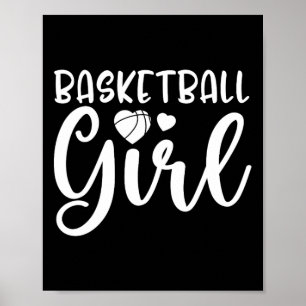 Fun Bysketbyll Girl Poster