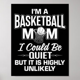 Fun Bysketbyll Mum Merch - Unique Cute Moms Design Poster