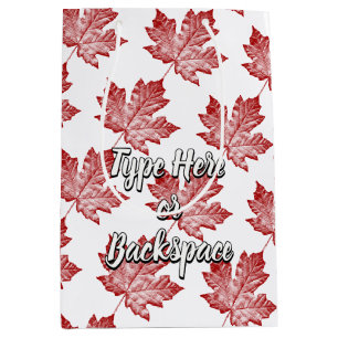 Fun Canada Favour Bags Personalised Canada Bags