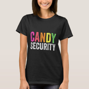 Fun Candy Security Halloween Costume T-Shirt