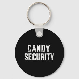 Fun candy security lazy halloween costume key ring