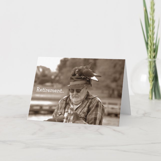 Fun Card Retirement It's Not As Scary As It Sounds (Front)