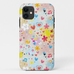 fun cartoon pattern iPhone 11 case